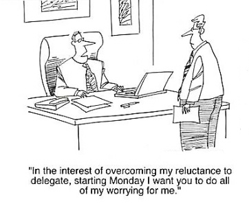 Really, delegate more than you are comfortable with.